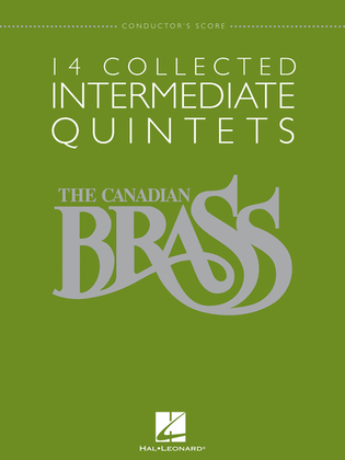 Book cover for 14 Collected Intermediate Quintets