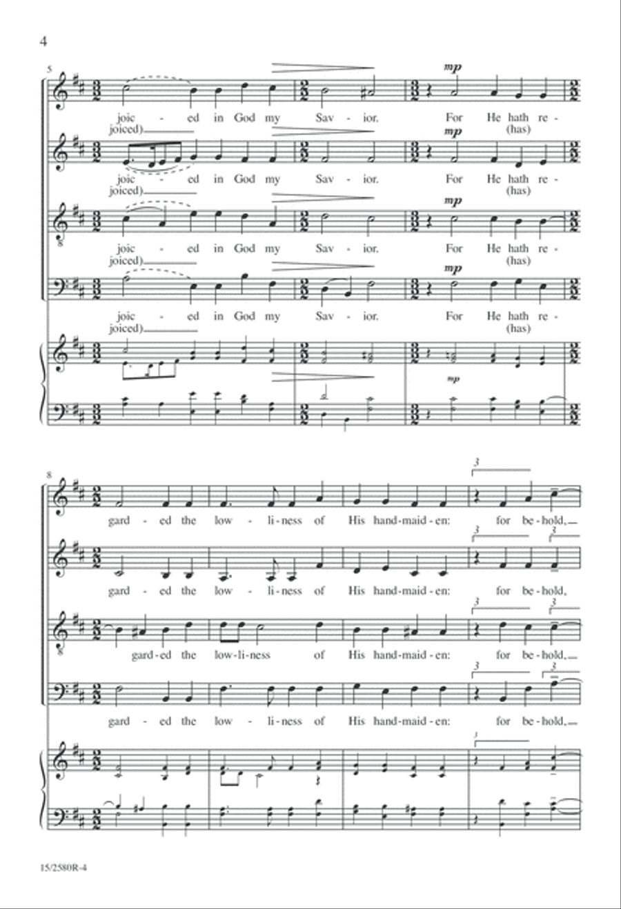 Magnificat from the 