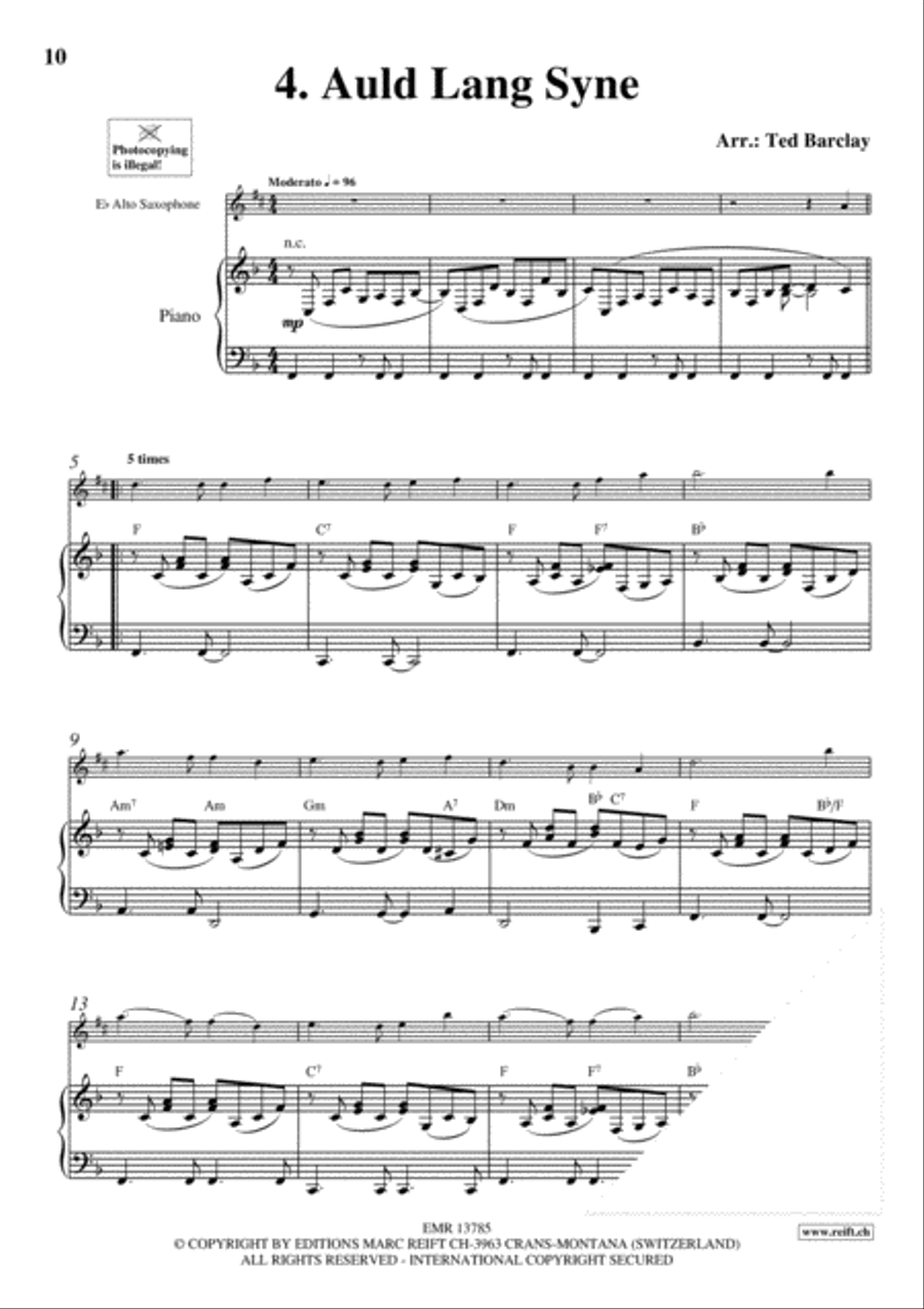 Fun & Easy Hits Volume 1 Alto Saxophone scores gallery preview page 7