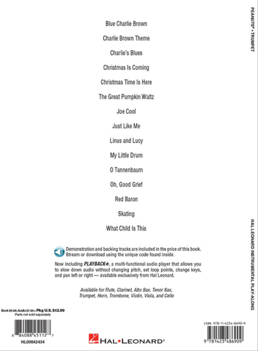 Peanuts™ Trumpet Solo scores gallery preview page 6