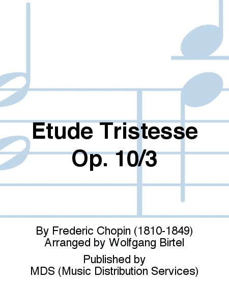 Etüde "Tristesse" op. 10/3 62