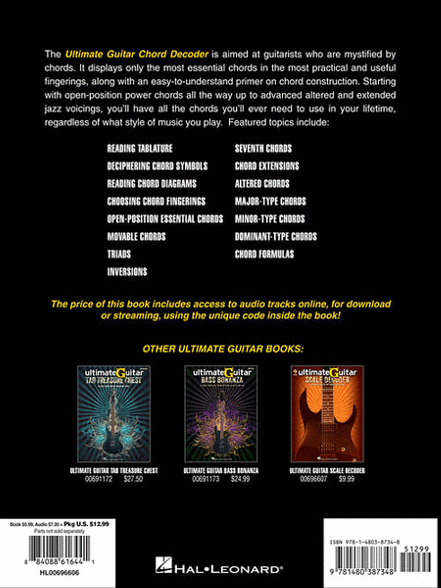 Ultimate-Guitar Chord Decoder Guitar Tablature scores gallery preview page 2