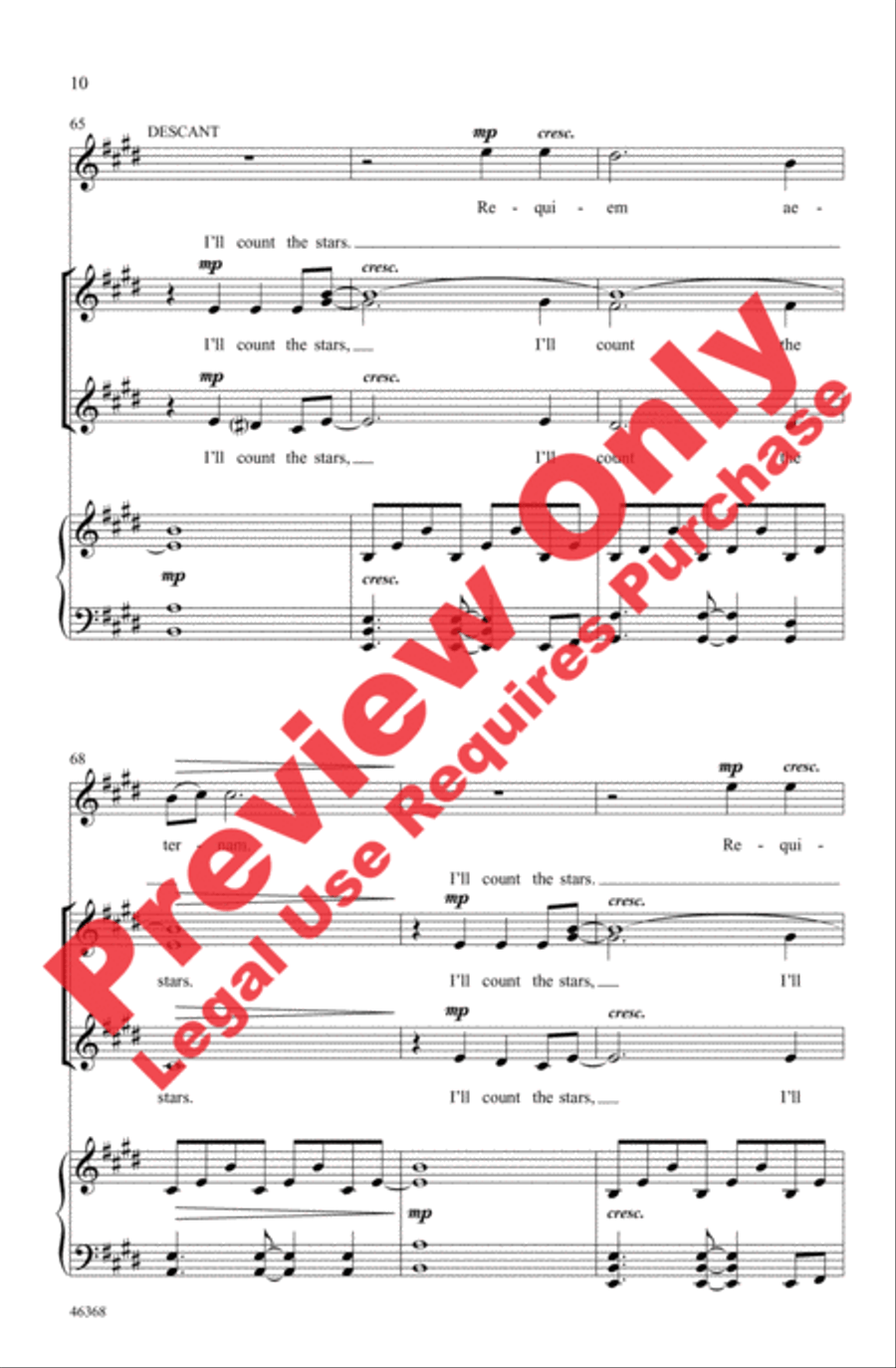 Count the Stars Women's Choir scores gallery preview page 9