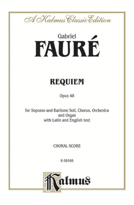 Book cover for Requiem, Op. 48