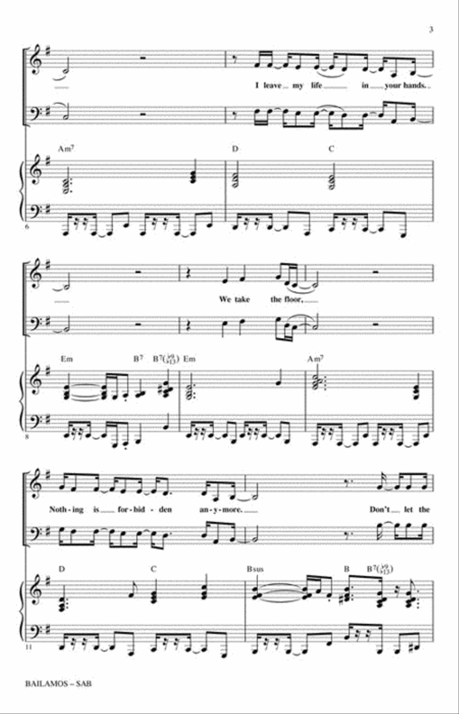 Bailamos 3-Part scores gallery preview page 3