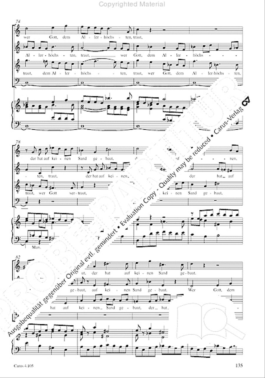 Choral collection Mendelssohn - editionchor Choir scores gallery preview page 136