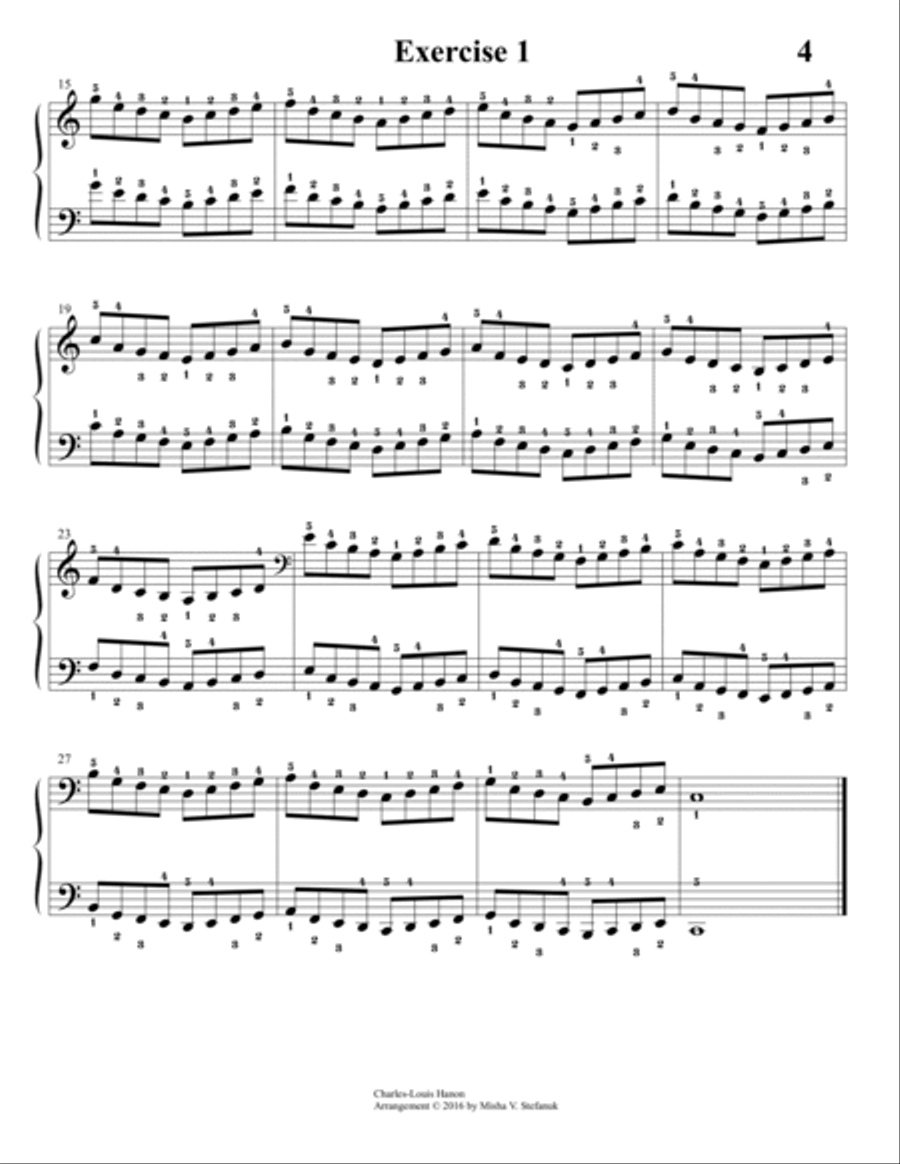Hanon in All Keys Hanon in All Keys Piano Method scores gallery preview page 4