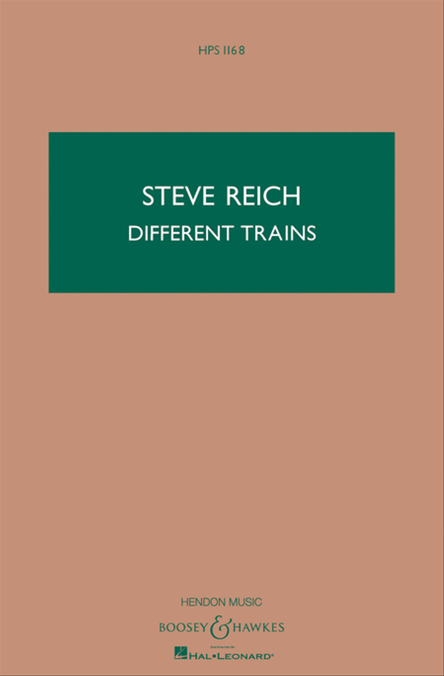 Book cover for Different Trains