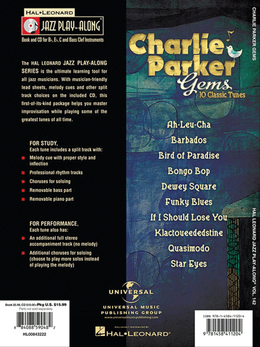 Charlie Parker Gems C Instrument scores gallery preview page 2