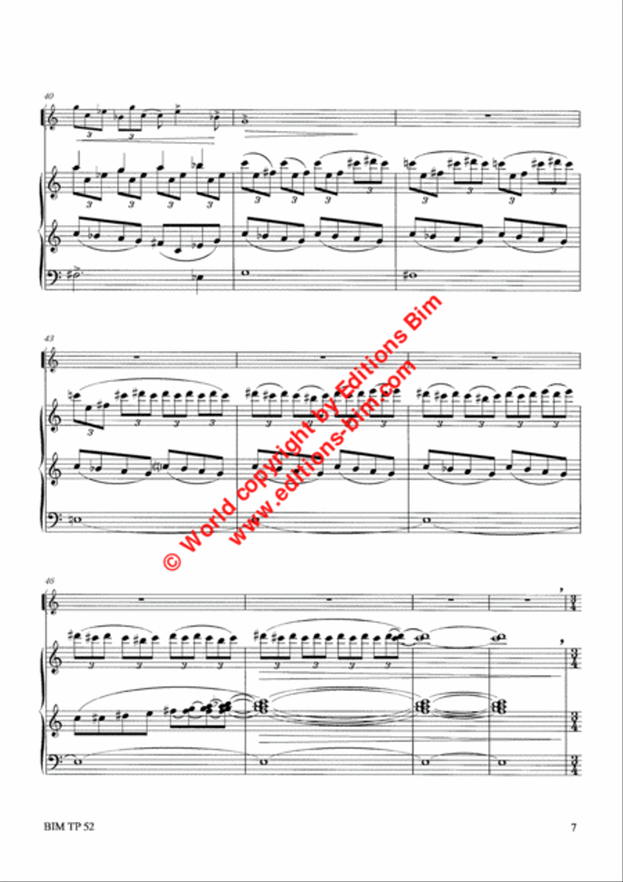 Quasi una passacaglia Piccolo Trumpet scores gallery preview page 6