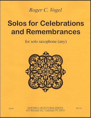Solos for Celebrations and Remembrances