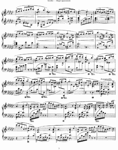Alexander Scriabin - Allegro appassionato