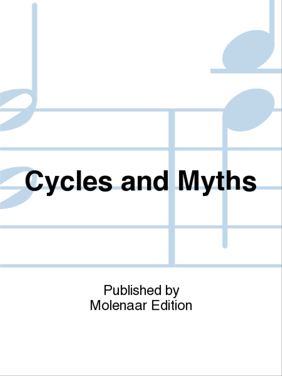 Cycles and Myths Cycles and Myths Concert Band scores gallery preview page 1