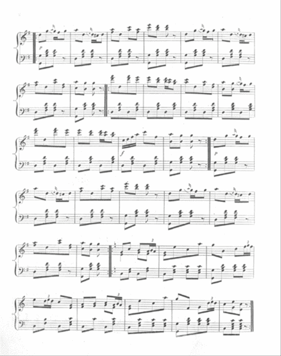 The Opera Polka Piano Solo scores gallery preview page 3