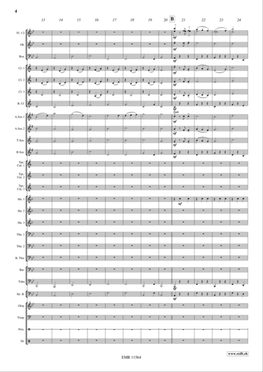 Edelweiss Concert Band scores gallery preview page 5