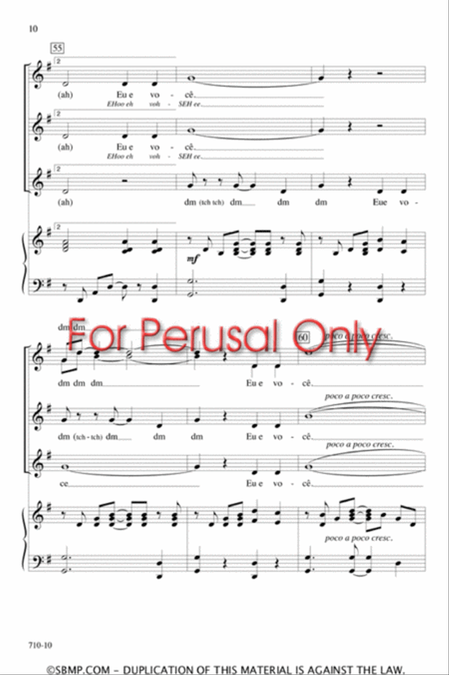 Eu e Voce SSA scores gallery preview page 10