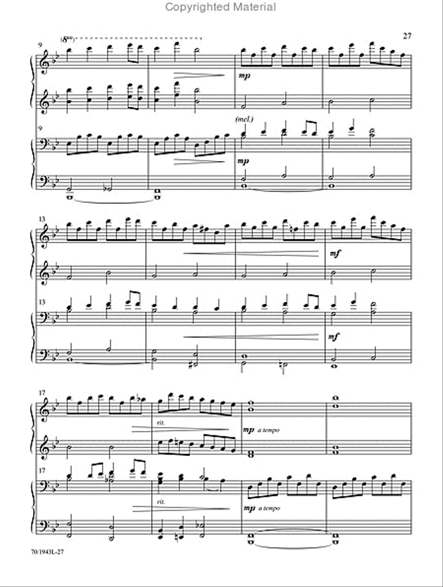 News of Great Joy! News of Great Joy! Piano Duet scores gallery preview page 16