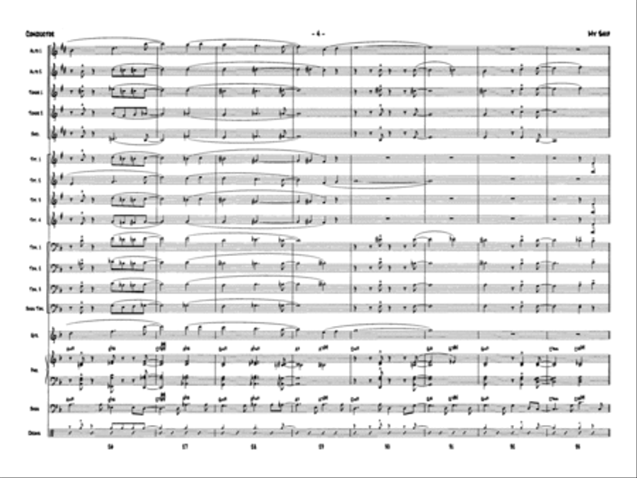 My Ship: Score My Ship: Score Jazz Ensemble scores gallery preview page 6