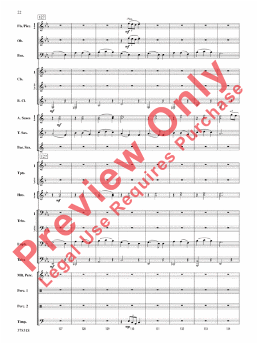 Saddle Up! Saddle Up! Concert Band scores gallery preview page 23