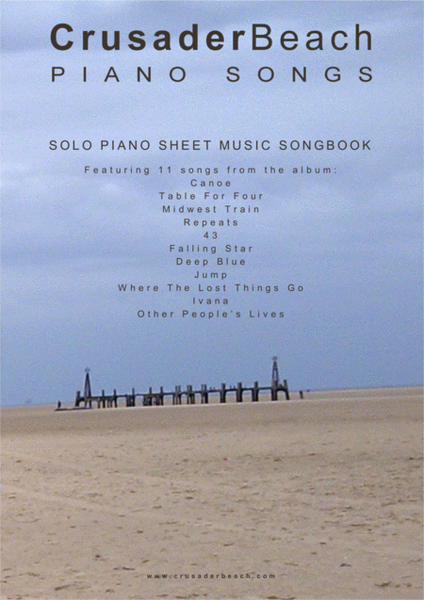 Piano Songs - CrusaderBeach - Piano Solo Songbook image number null