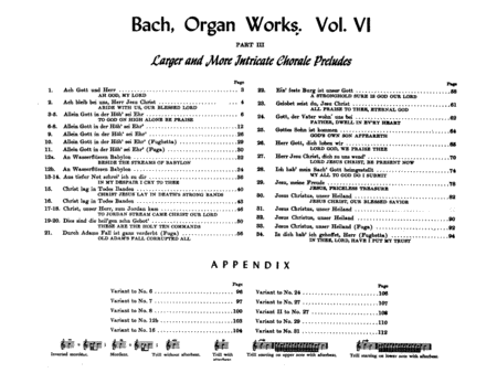 Complete Organ Works, Volume 6