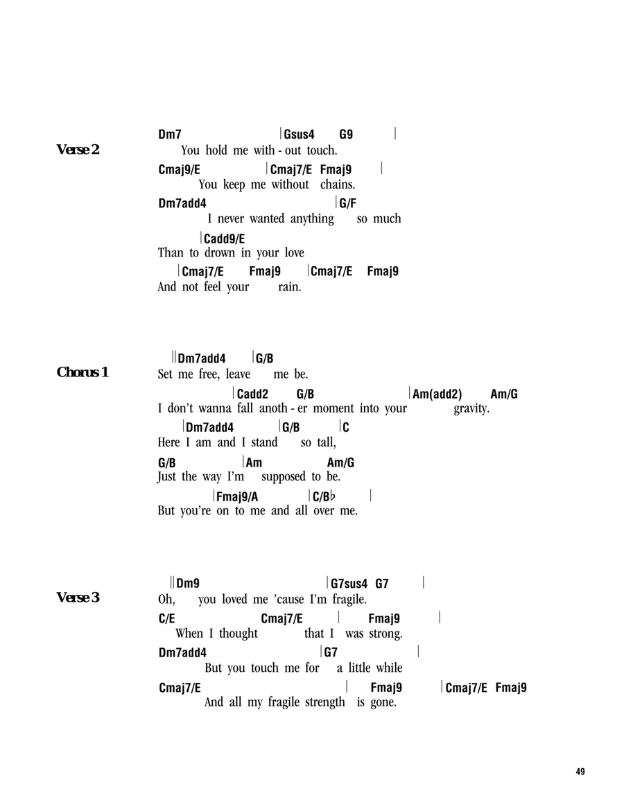 Gravity Acoustic Guitar scores gallery preview page 2
