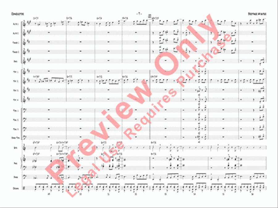 Brother Mister Brother Mister Jazz Ensemble scores gallery preview page 10
