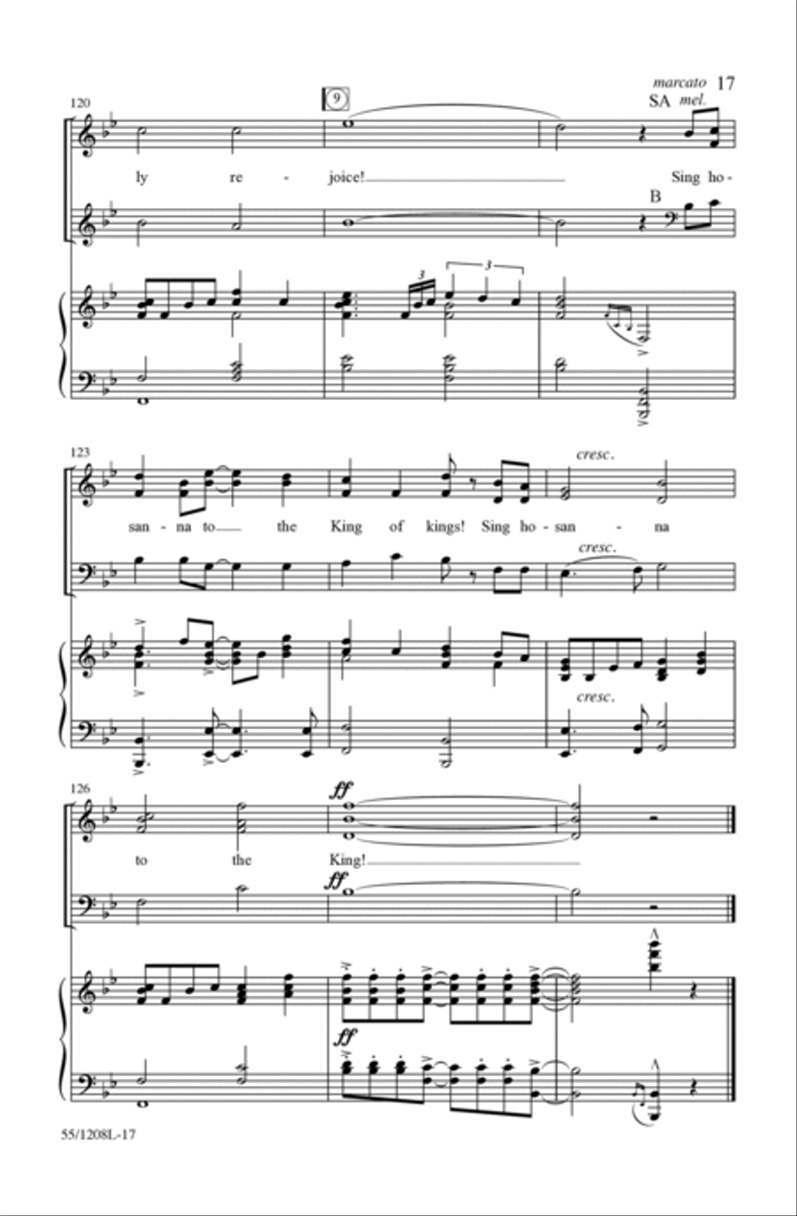 No Greater Love Choir scores gallery preview page 17