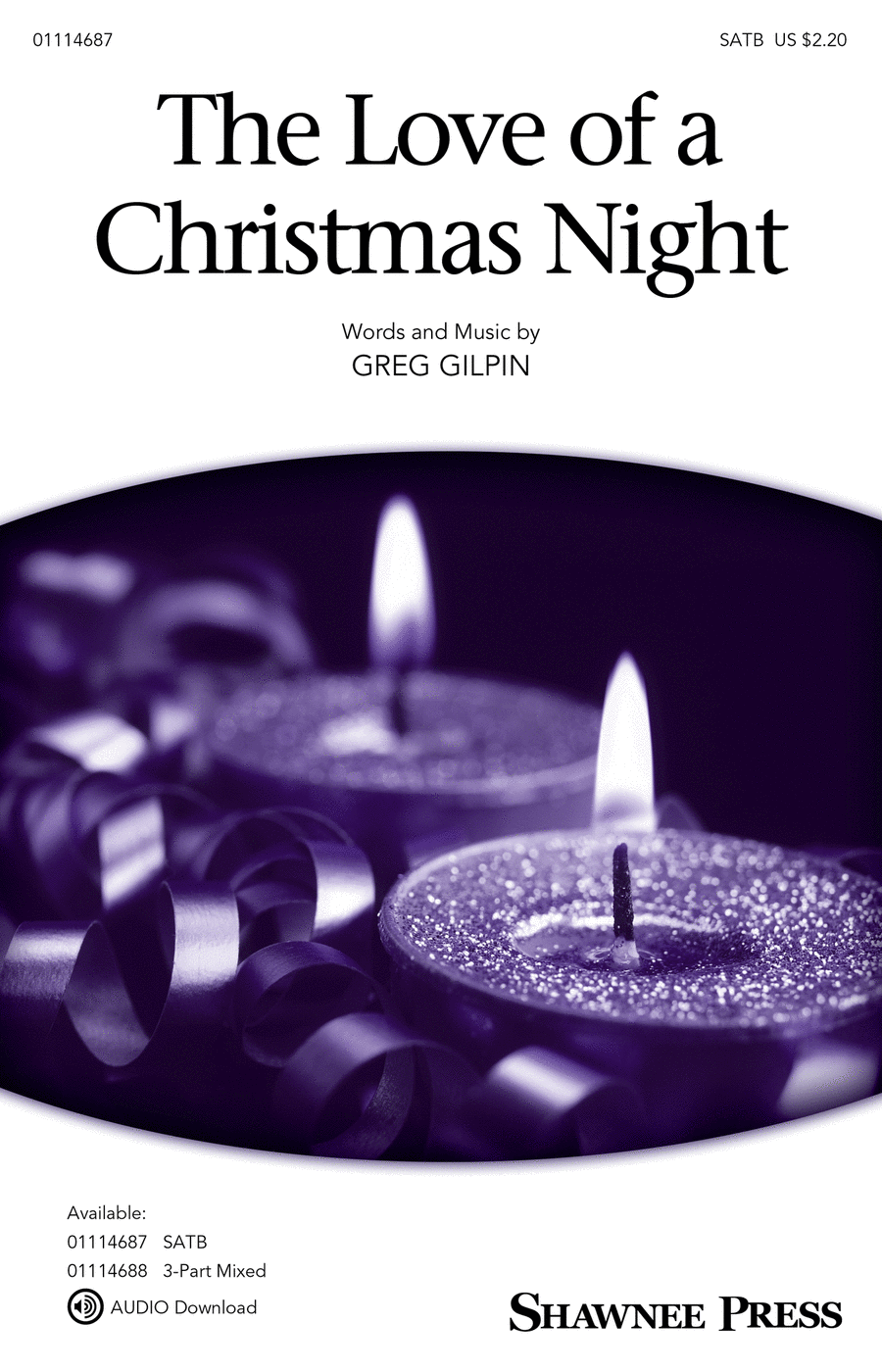 The Love of a Christmas Night 4-Part scores gallery preview page 1
