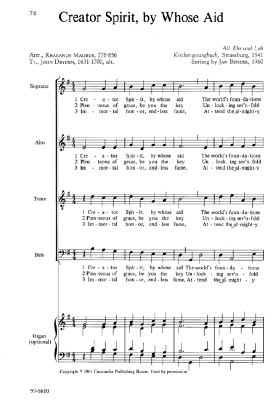 The Church Choir Book, Set II 4-Part scores gallery preview page 26