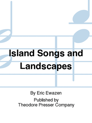 Book cover for Island Songs and Landscapes