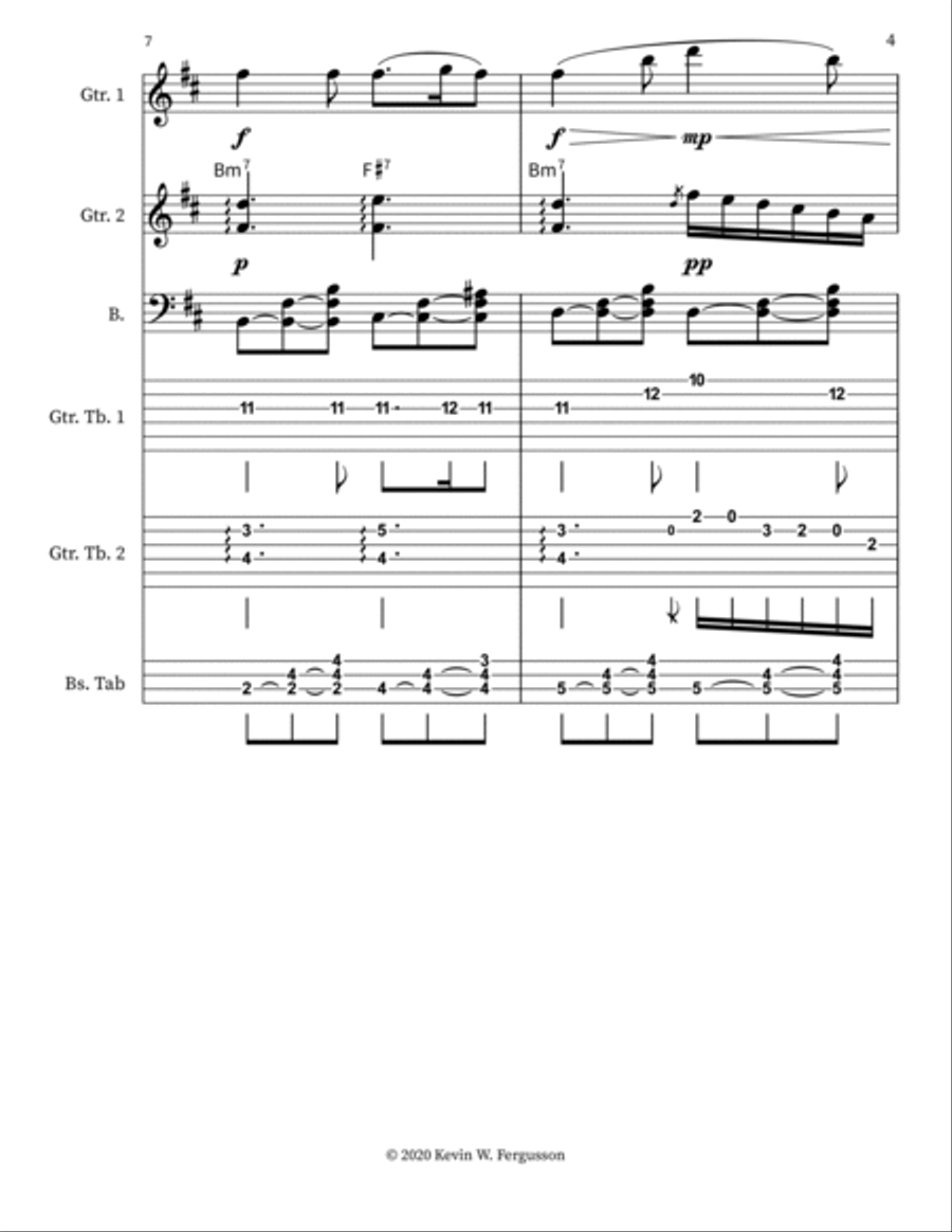 An Die Laute Small Ensemble scores gallery preview page 4