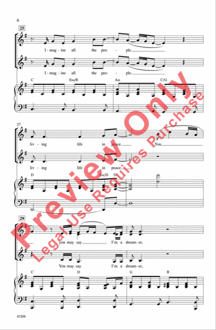 Imagine Imagine Women's Choir scores gallery preview page 6