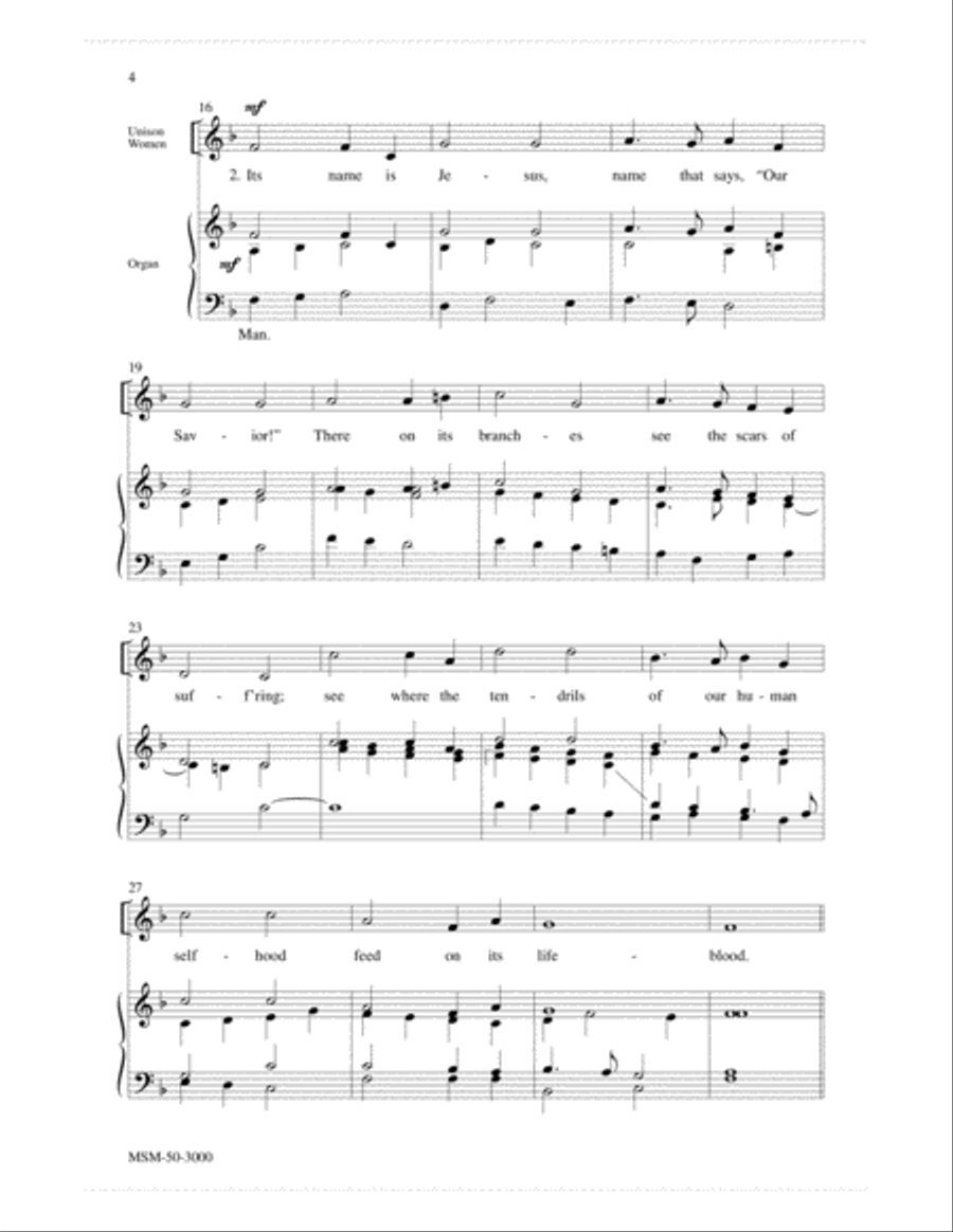 The Tree of Life 4-Part scores gallery preview page 3