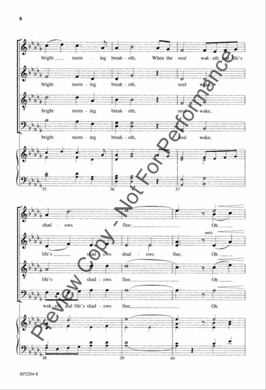 Still With Thee 4-Part scores gallery preview page 9
