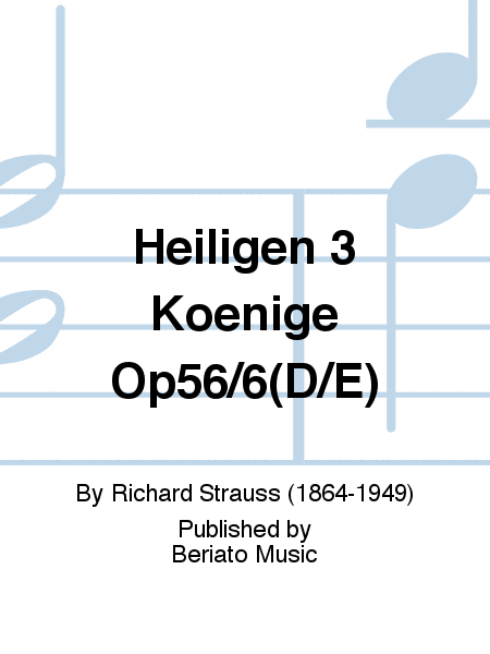 Heiligen 3 Koenige Op56/6(D/E)