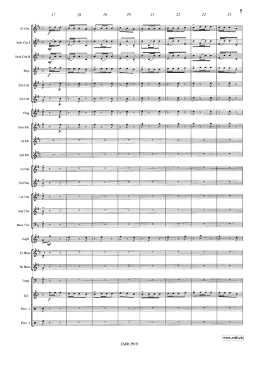 Espana Espana Brass Band scores gallery preview page 6