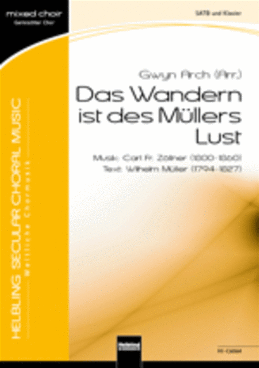 Das Wandern ist des Müllers Lust SSA scores gallery preview page 1