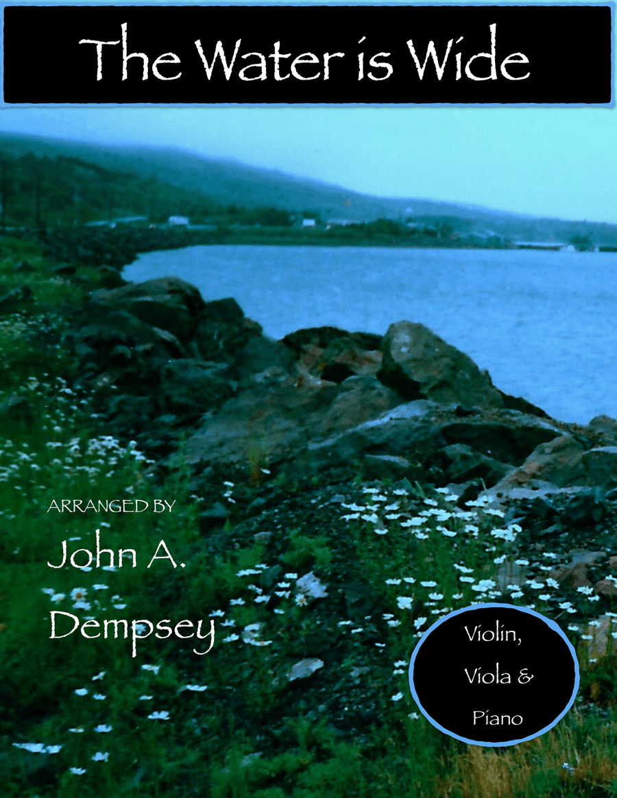 The Water is Wide (Trio for Violin, Viola and Piano) Small Ensemble scores gallery preview page 1