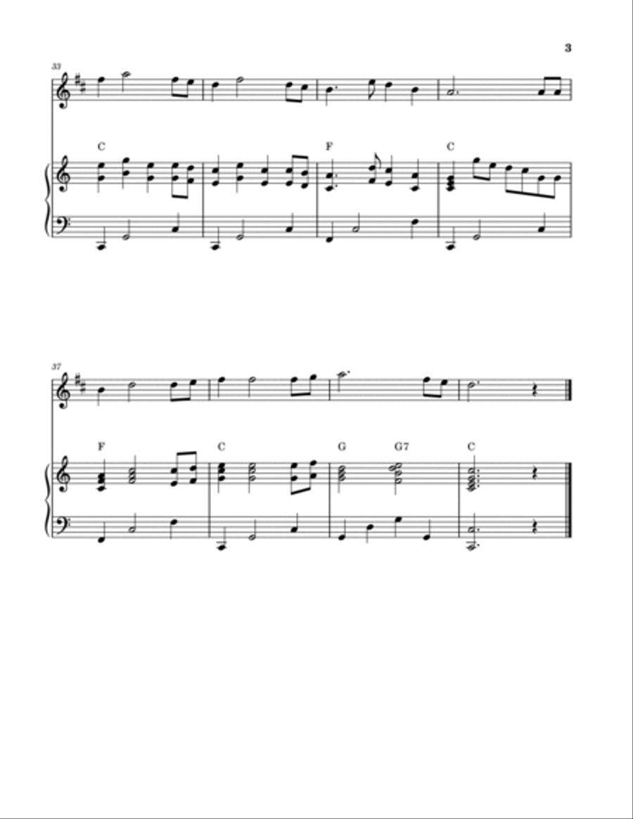 Will The Circle Be Unbroken (Tenor Sax Solo with Piano) Tenor Saxophone scores gallery preview page 3