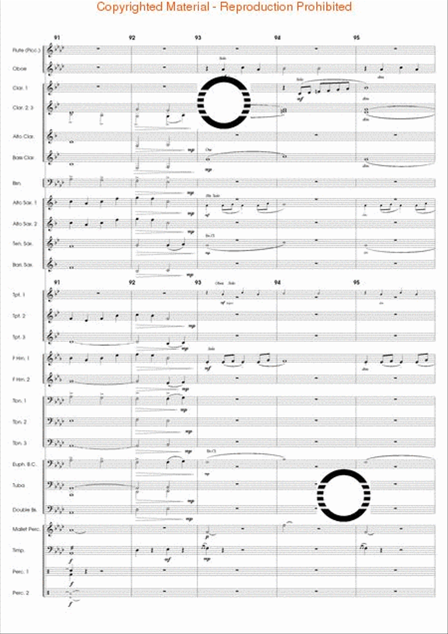 The Spirit Soars The Spirit Soars Concert Band scores gallery preview page 20