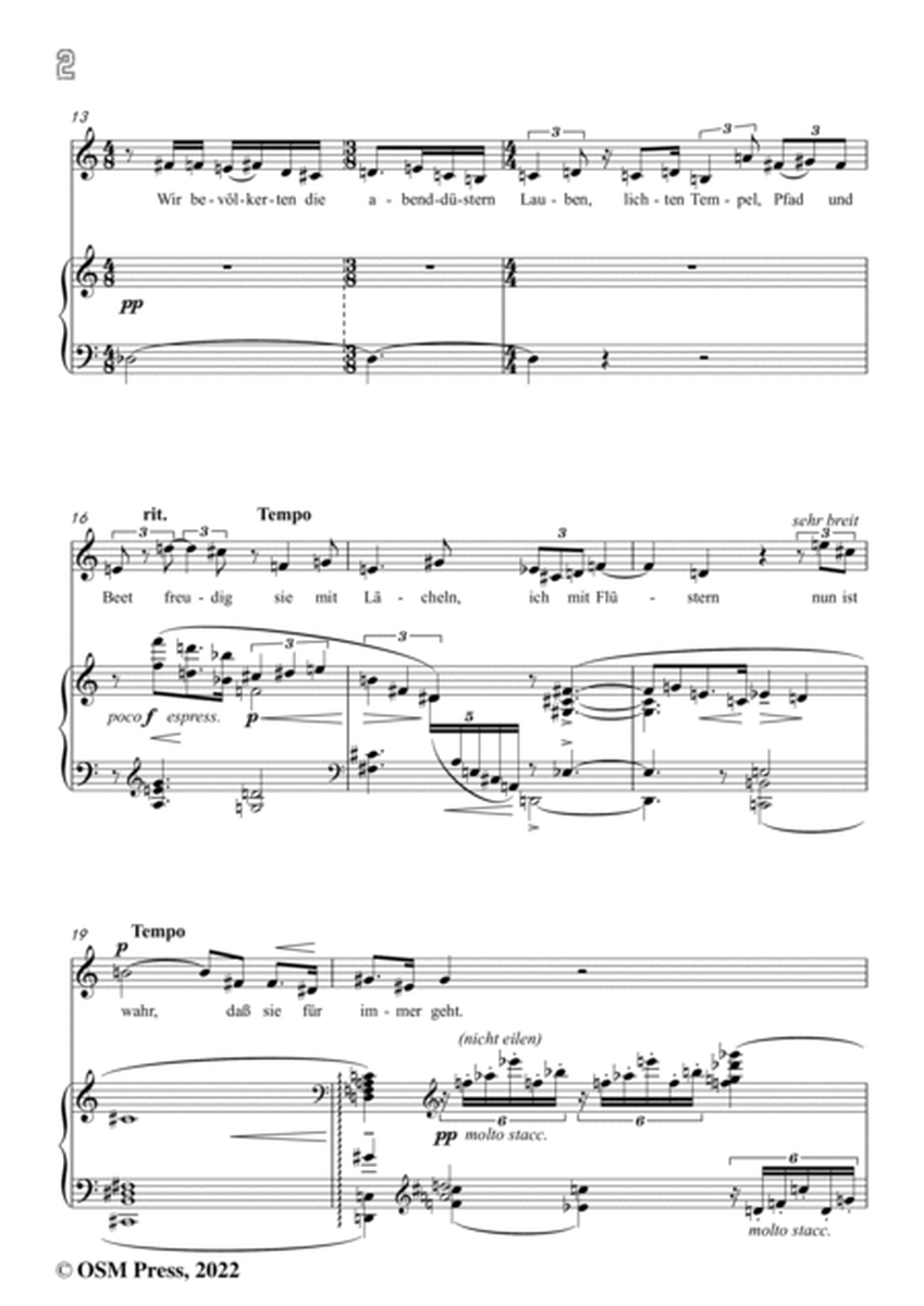 Schoenberg-Wir bevölkerten die abenddüstern Lauben,in a minor,Op.15 No.15