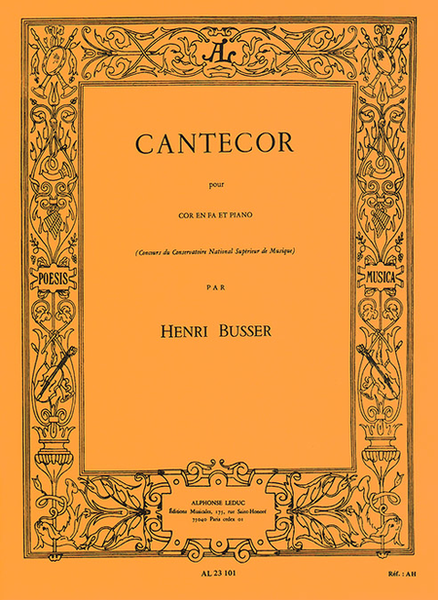 Cantecor - Cor en Fa et Piano
