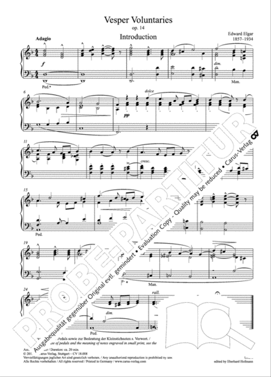 Vesper Voluntaries Organ scores gallery preview page 5
