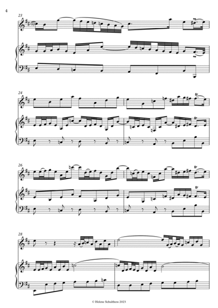 Andante BWV 528 in b minor