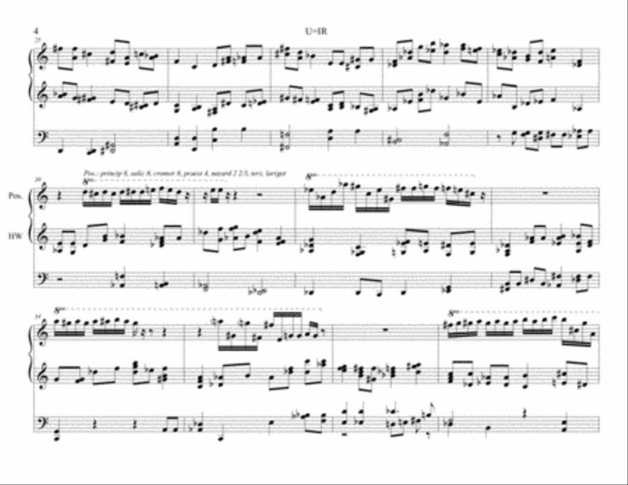 U=IR Organ Solo scores gallery preview page 4