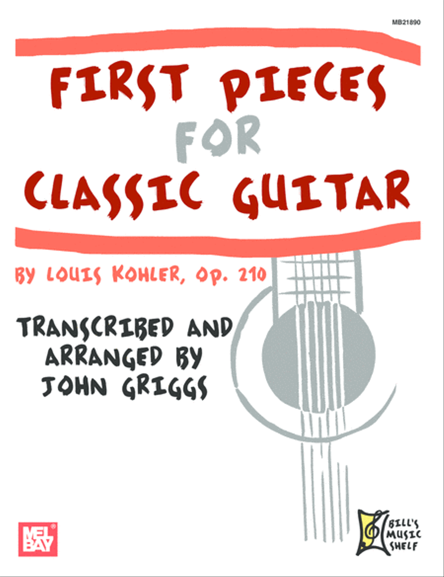 First Pieces for Classic Guitar Acoustic Guitar scores gallery preview page 1