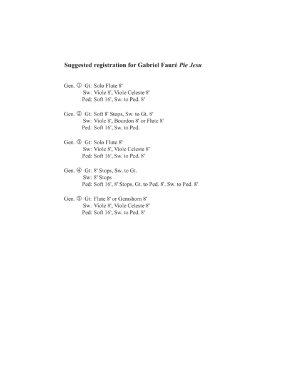 Choral Classics Arranged for Organ Choir scores gallery preview page 2