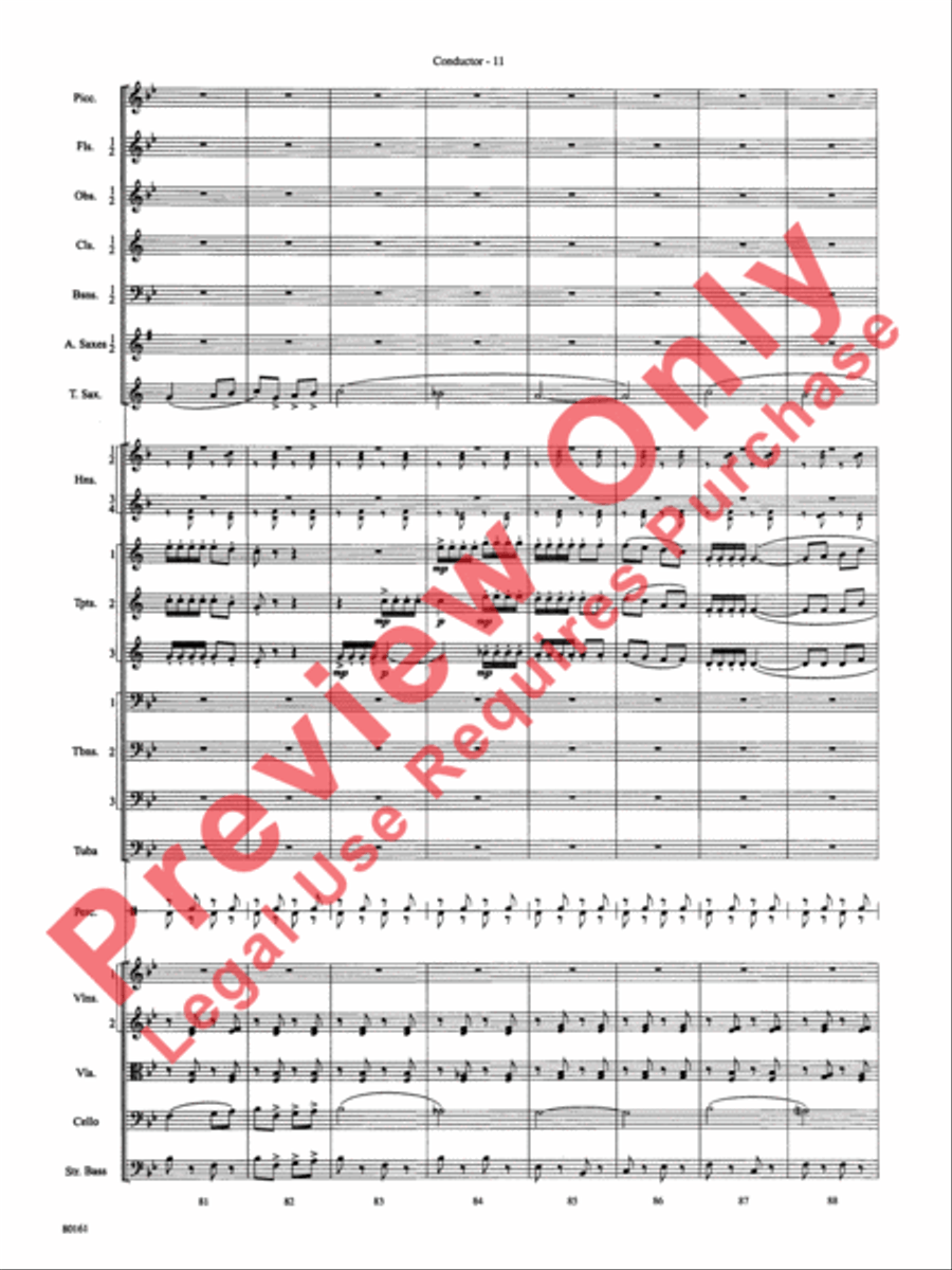 Bugler's Holiday Bugler's Holiday Full Orchestra scores gallery preview page 14