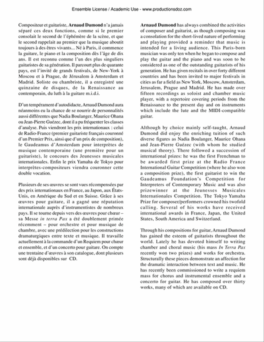 Comme un tango Comme un tango Classical Guitar scores gallery preview page 2